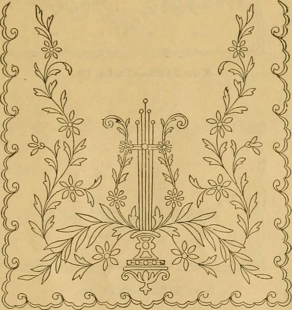 An illustration from Embroidery hints: Fall and Winter 1910, 1910, leaf 32