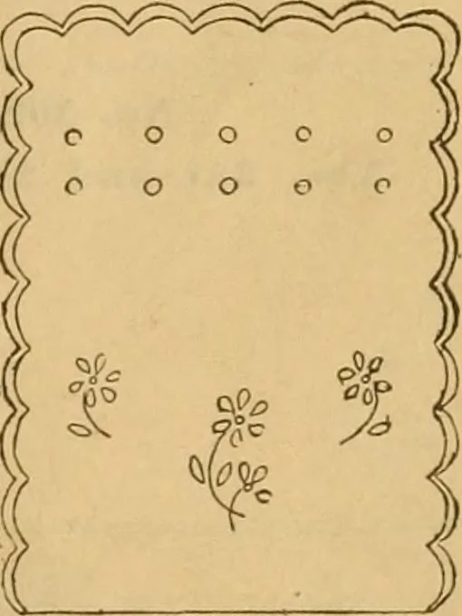 An illustration from Embroidery hints: Fall and Winter 1910, 1910, leaf 32