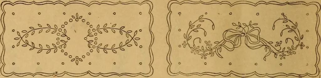 An illustration from Embroidery hints: Fall and Winter 1910, 1910, leaf 33