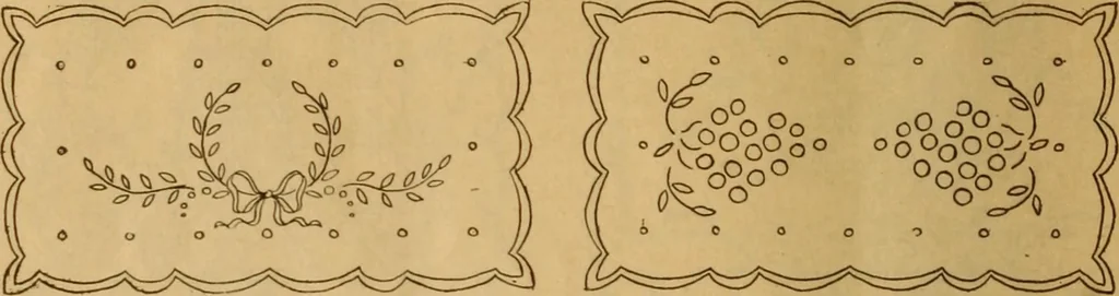 An illustration from Embroidery hints: Fall and Winter 1910, 1910, leaf 33
