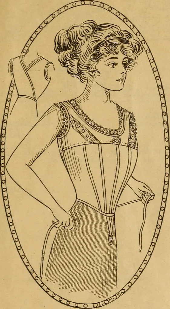 An illustration from Embroidery hints: Fall and Winter 1910, 1910, leaf 36