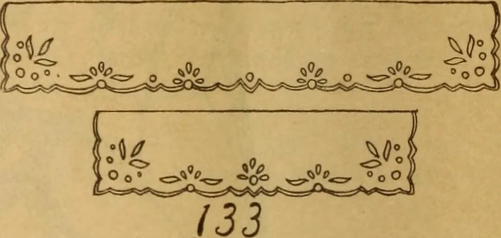 An illustration from Embroidery hints: Fall and Winter 1910, 1910, leaf 37