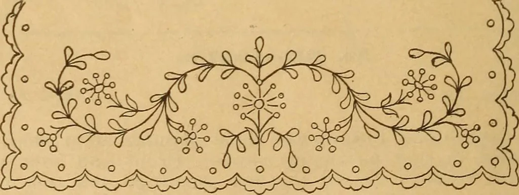 An illustration from Embroidery hints: Fall and Winter 1910, 1910, leaf 39