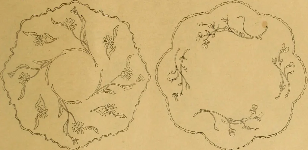 An illustration from Embroidery hints: Fall and Winter 1910, 1910, leaf 4