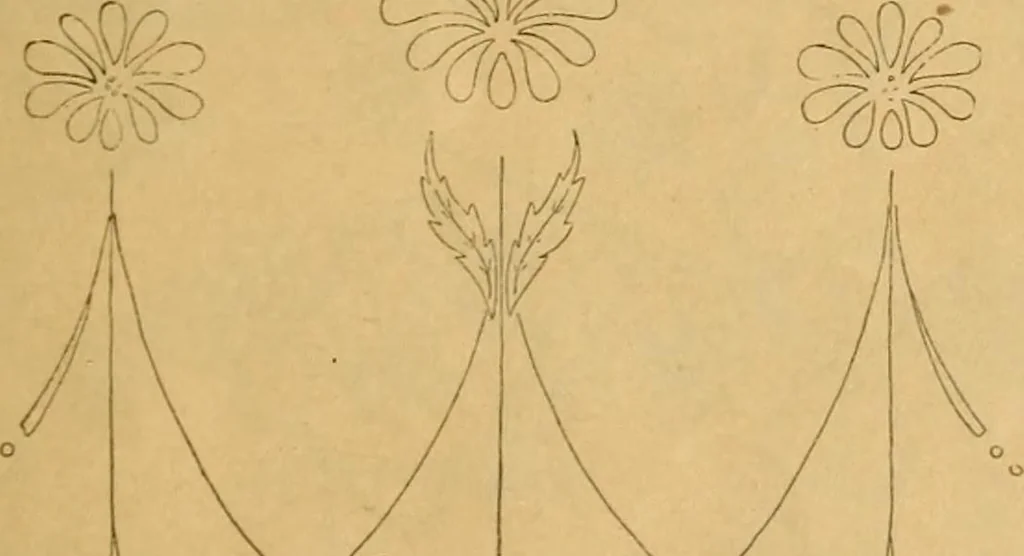 An illustration from Embroidery hints: Fall and Winter 1910, 1910, leaf 40