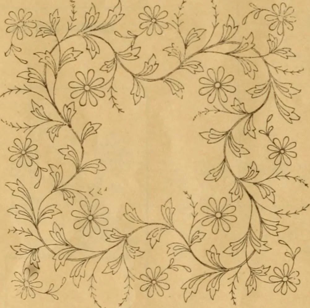 An illustration from Embroidery hints: Fall and Winter 1910, 1910, leaf 41