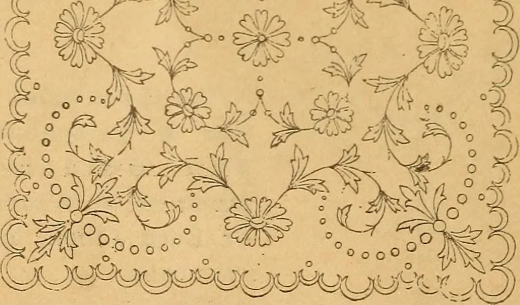An illustration from Embroidery hints: Fall and Winter 1910, 1910, leaf 41