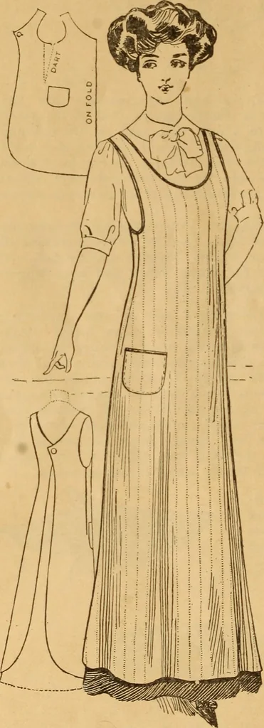 An illustration from Embroidery hints: Fall and Winter 1910, 1910, leaf 43