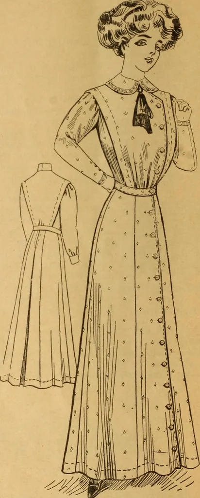 An illustration from Embroidery hints: Fall and Winter 1910, 1910, leaf 43