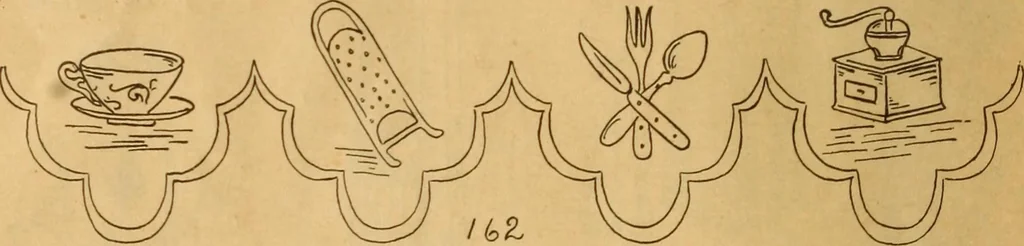 An illustration from Embroidery hints: Fall and Winter 1910, 1910, leaf 45