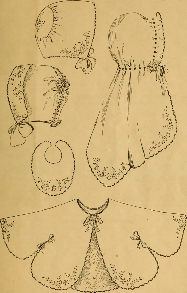 An illustration from Embroidery hints: Fall and Winter 1910, 1910, leaf 48