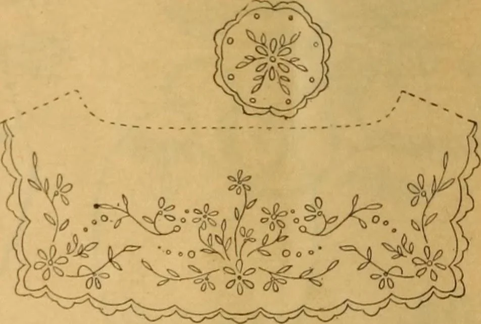 An illustration from Embroidery hints: Fall and Winter 1910, 1910, leaf 49