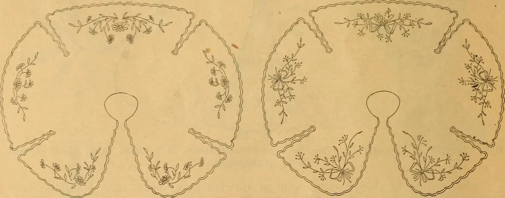 An illustration from Embroidery hints: Fall and Winter 1910, 1910, leaf 49