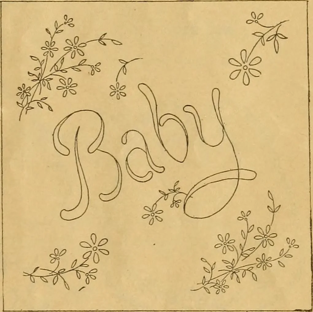 An illustration from Embroidery hints: Fall and Winter 1910, 1910, leaf 50