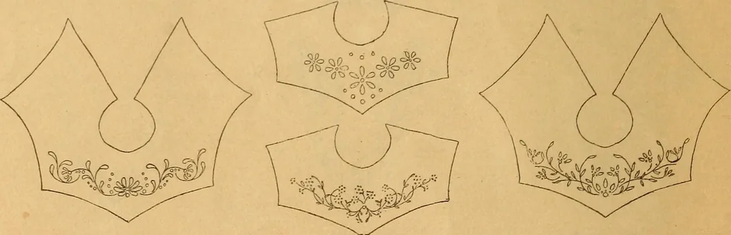 An illustration from Embroidery hints: Fall and Winter 1910, 1910, leaf 51