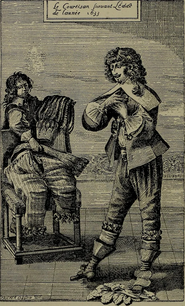 An illustration from Embroidery and lace: their manufacture and history from the remotest antiquity to the present day. A handbook for amateurs, collectors and general readers, 1888, leaf 215