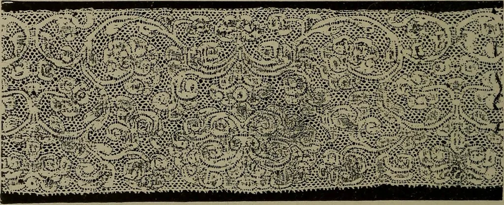 An illustration from Embroidery and lace: their manufacture and history from the remotest antiquity to the present day. A handbook for amateurs, collectors and general readers, 1888, leaf 305