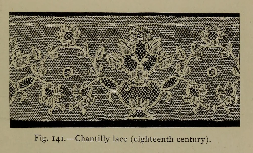 An illustration from Embroidery and lace: their manufacture and history from the remotest antiquity to the present day. A handbook for amateurs, collectors and general readers, 1888, leaf 312