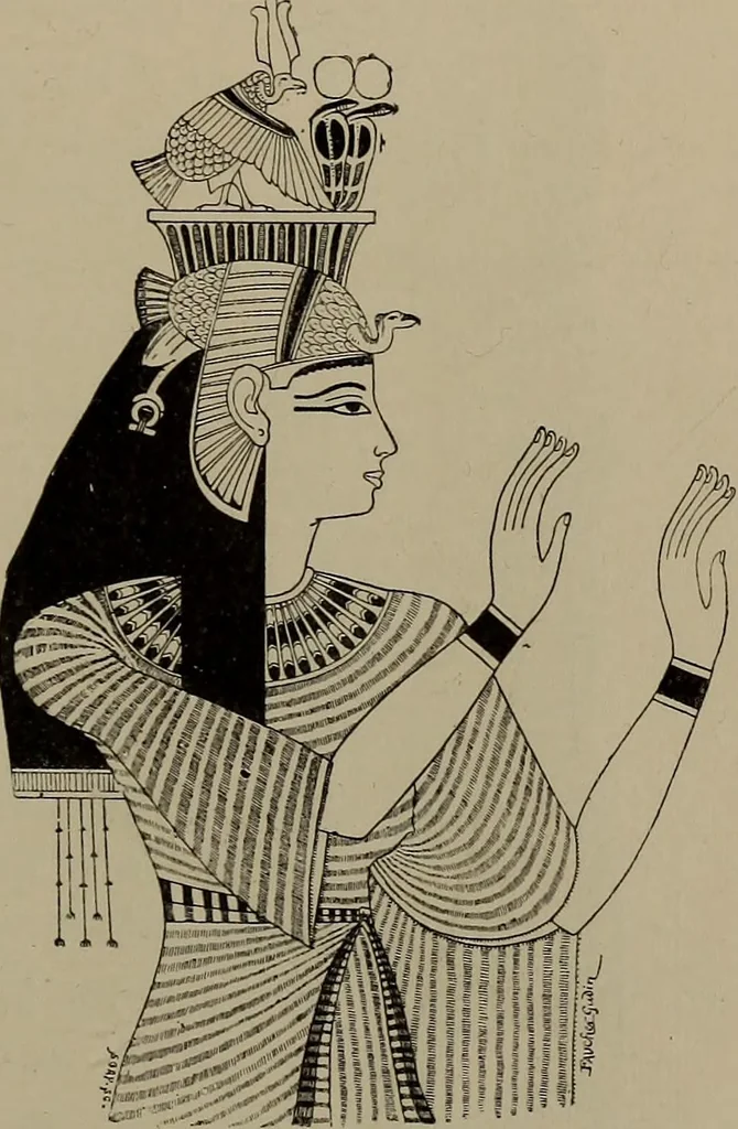 An illustration from Embroidery and lace: their manufacture and history from the remotest antiquity to the present day. A handbook for amateurs, collectors and general readers, 1888, leaf 40