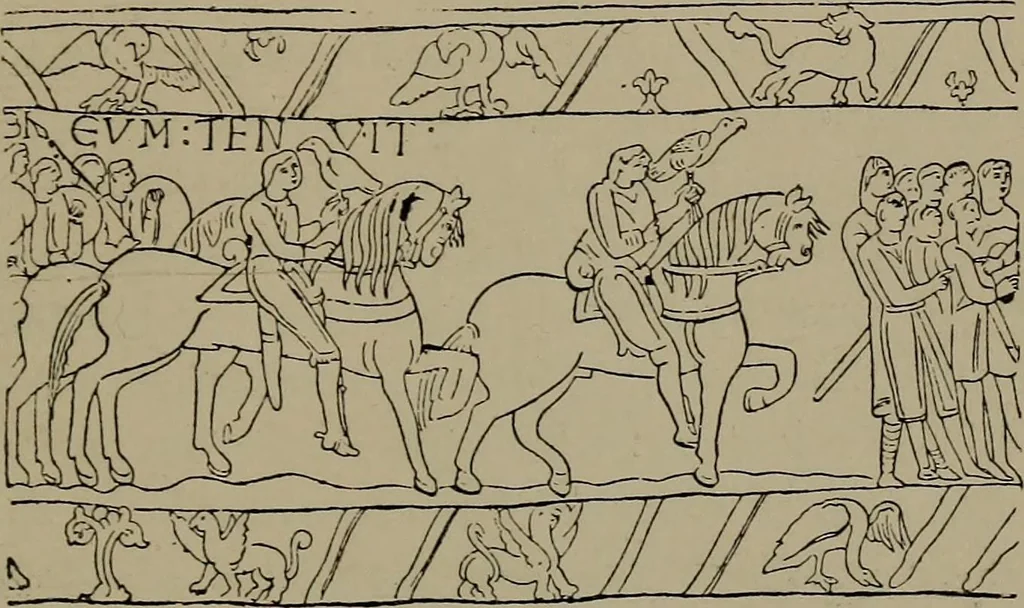 An illustration from Embroidery and lace: their manufacture and history from the remotest antiquity to the present day. A handbook for amateurs, collectors and general readers, 1888, leaf 72