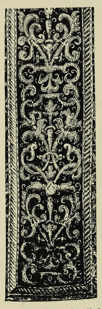 An illustration from Embroidery and lace : their manufacture and history, 1899, leaf 138