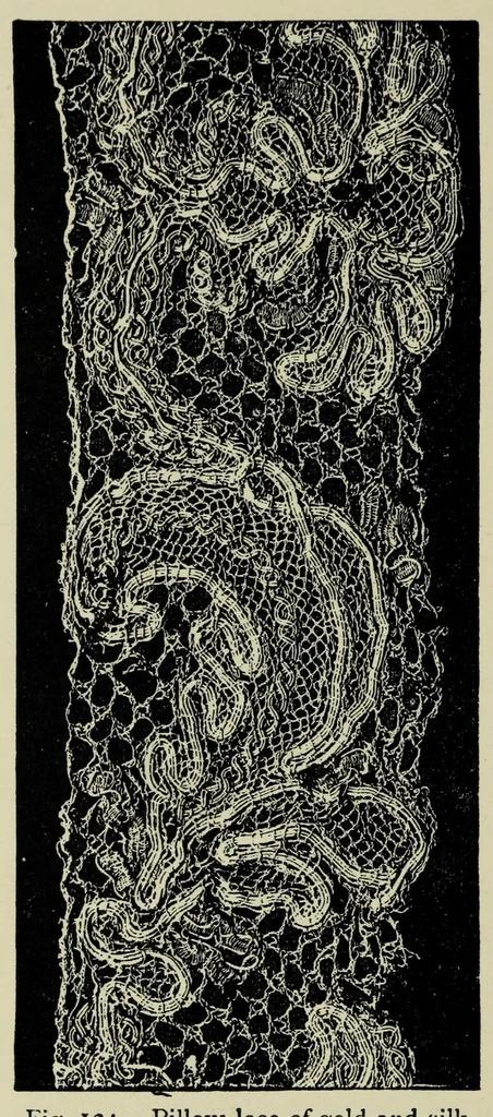 An illustration from Embroidery and lace : their manufacture and history, 1899, leaf 280