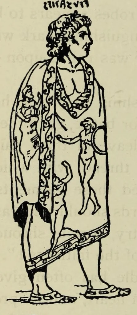 An illustration from Embroidery and lace : their manufacture and history, 1899, leaf 46