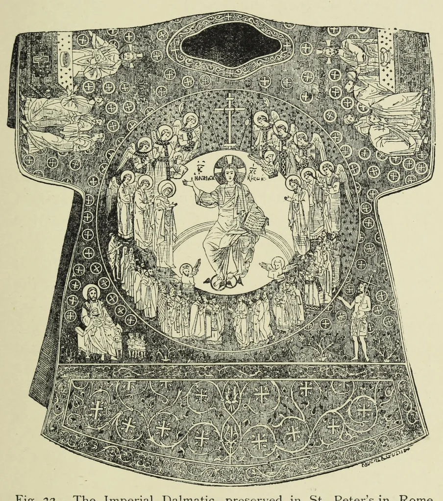 An illustration from Embroidery and lace : their manufacture and history, 1899, leaf 79