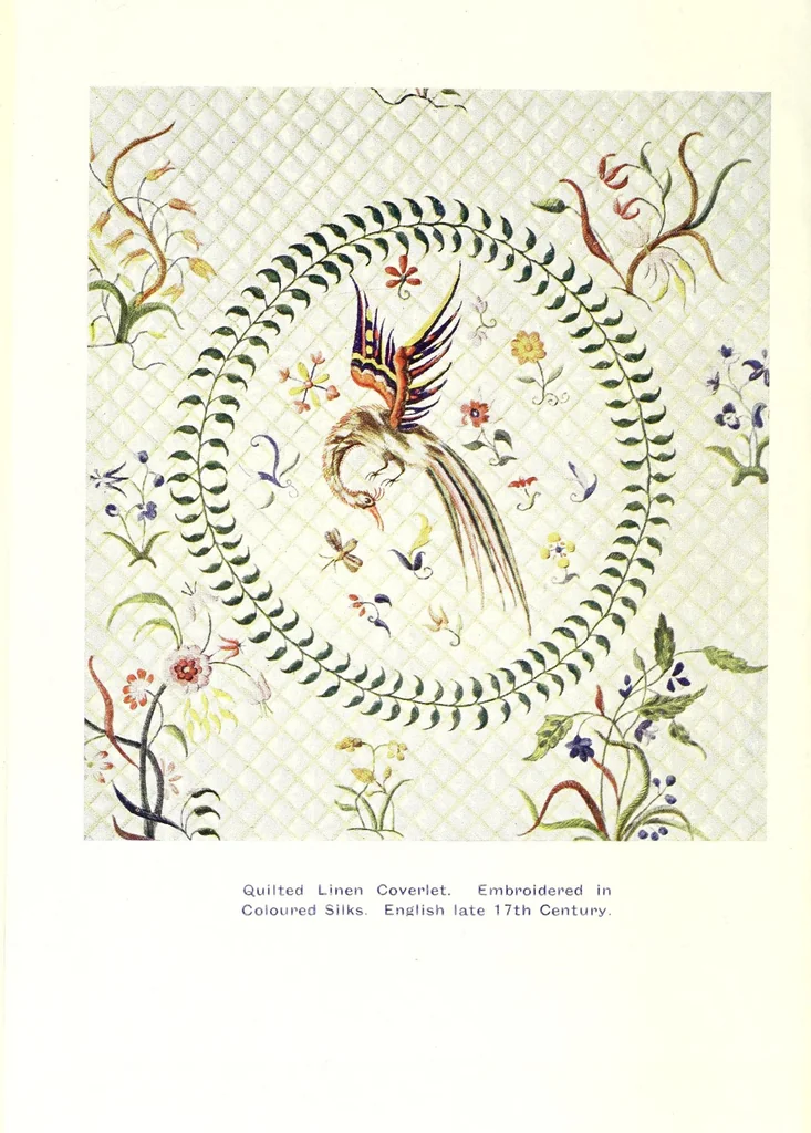 An illustration from Embroidery: or, The craft of the needle, 1907, leaf 8
