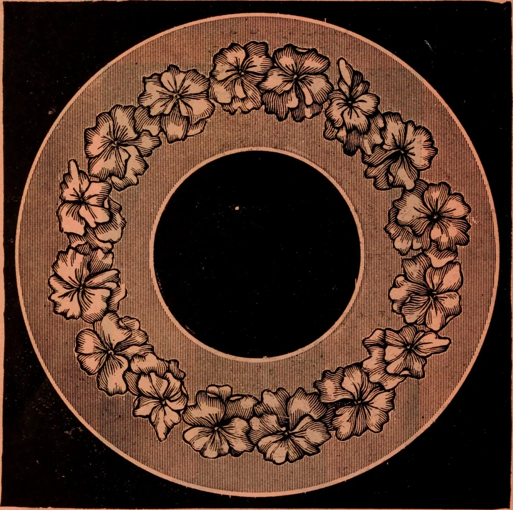 An illustration from Embroidery silks, 1900, leaf 36