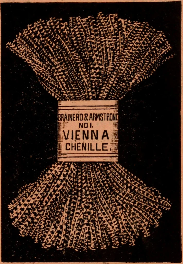 An illustration from Embroidery silks, 1900, leaf 37