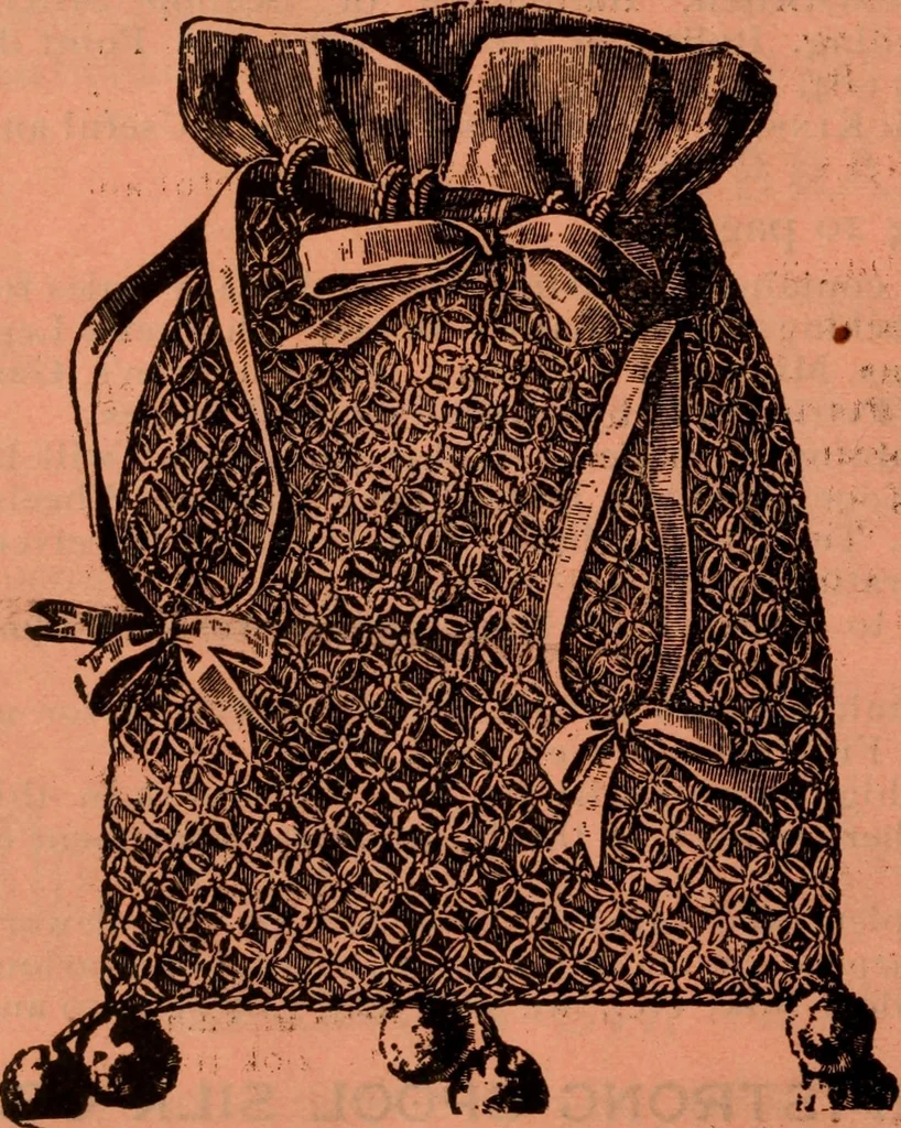 An illustration from Embroidery silks, 1900, leaf 4