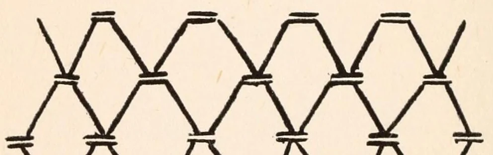 An illustration from Embroidery stitches, 1912, leaf 168