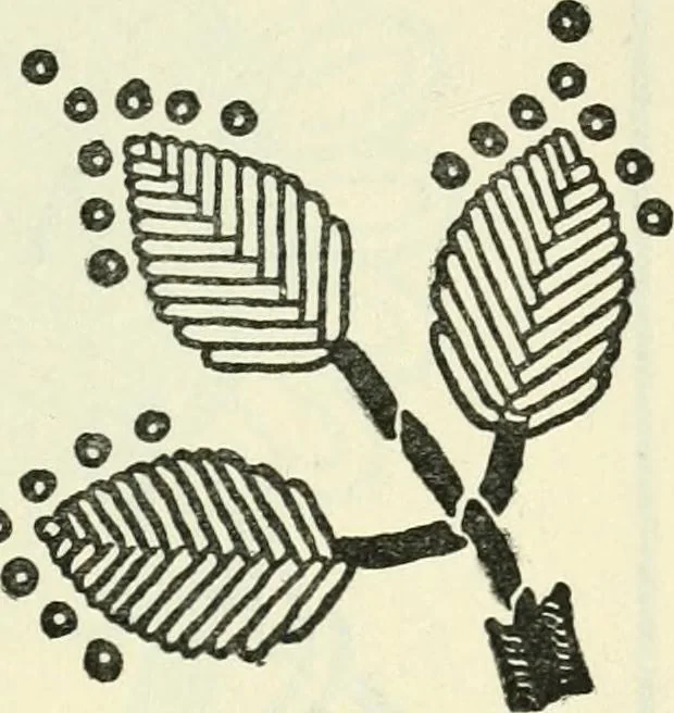 An illustration from Embroidery and tapestry weaving : a practical text-book of design and workmanship, 1912, leaf 124