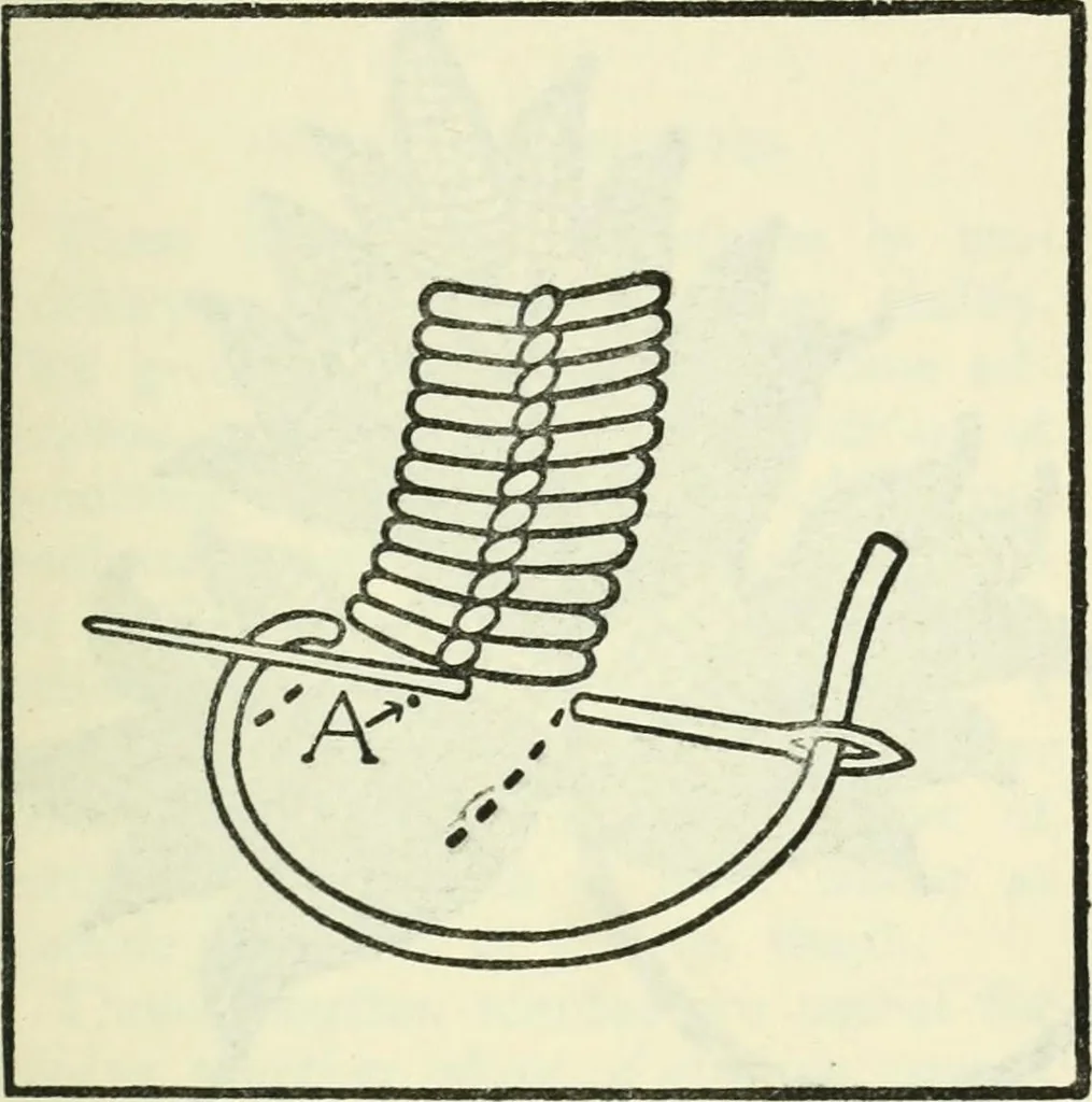 An illustration from Embroidery and tapestry weaving : a practical text-book of design and workmanship, 1912, leaf 140