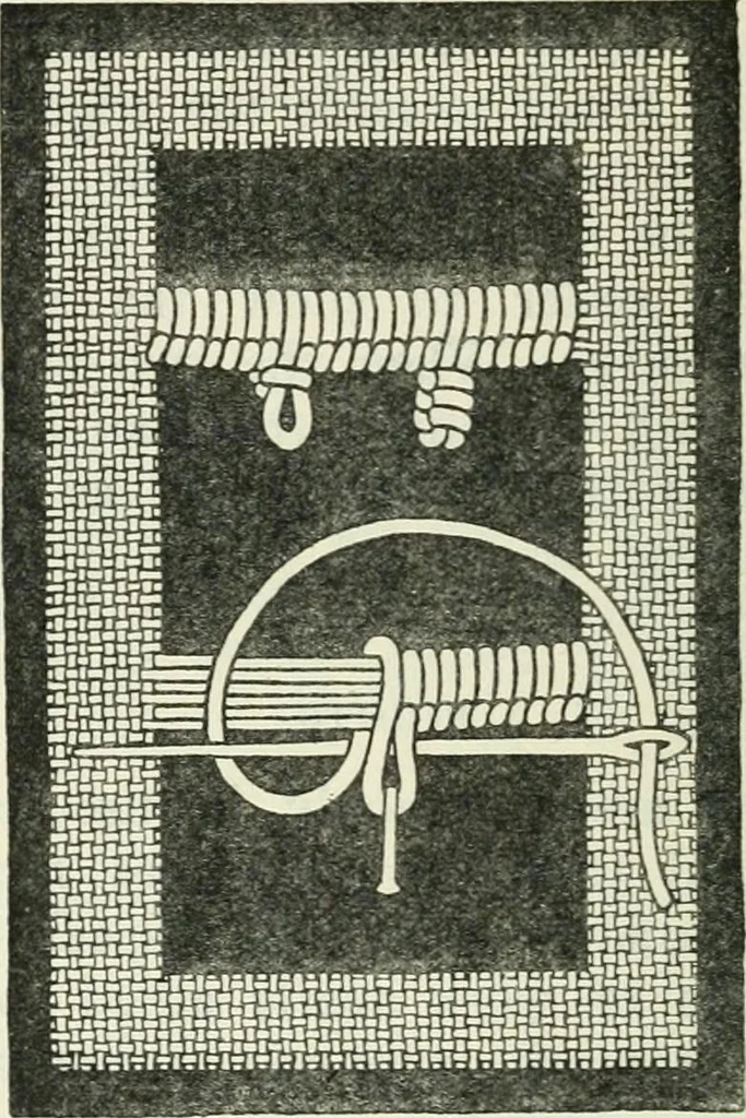 An illustration from Embroidery and tapestry weaving : a practical text-book of design and workmanship, 1912, leaf 147