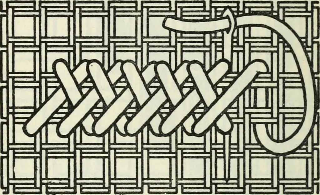 An illustration from Embroidery and tapestry weaving : a practical text-book of design and workmanship, 1912, leaf 161
