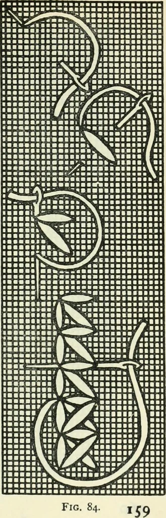 An illustration from Embroidery and tapestry weaving : a practical text-book of design and workmanship, 1912, leaf 162