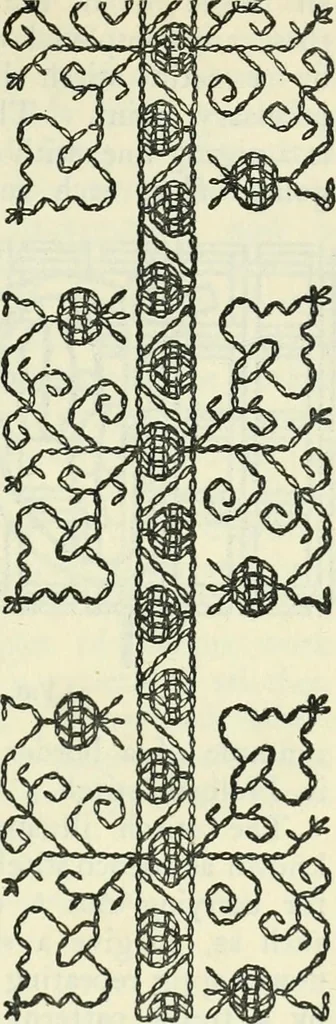 An illustration from Embroidery and tapestry weaving : a practical text-book of design and workmanship, 1912, leaf 164