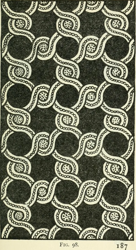 An illustration from Embroidery and tapestry weaving : a practical text-book of design and workmanship, 1912, leaf 190