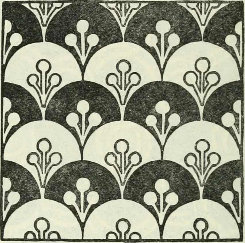 An illustration from Embroidery and tapestry weaving : a practical text-book of design and workmanship, 1912, leaf 191
