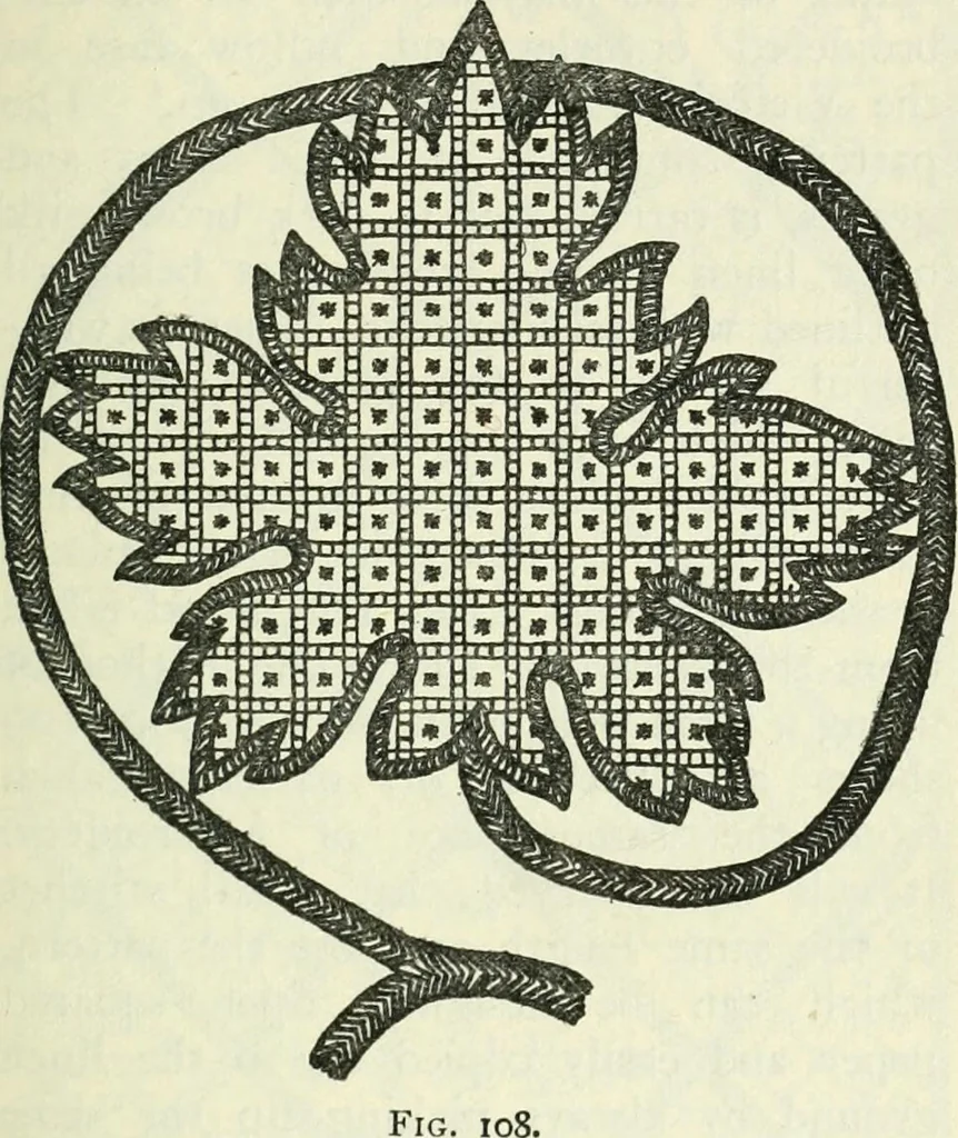 An illustration from Embroidery and tapestry weaving : a practical text-book of design and workmanship, 1912, leaf 206