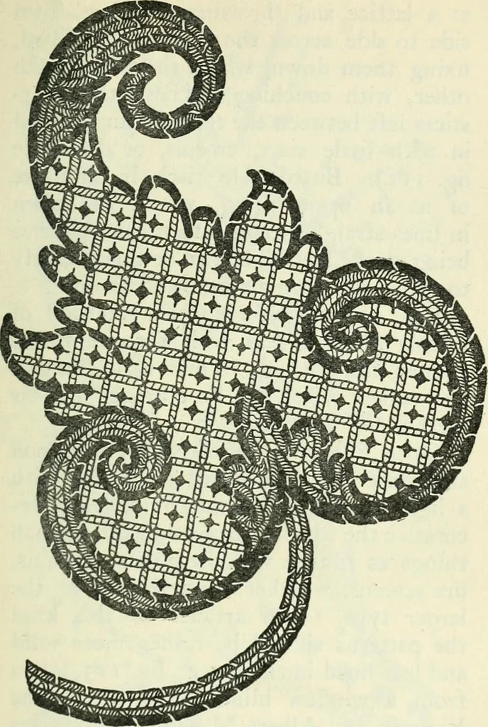 An illustration from Embroidery and tapestry weaving : a practical text-book of design and workmanship, 1912, leaf 210