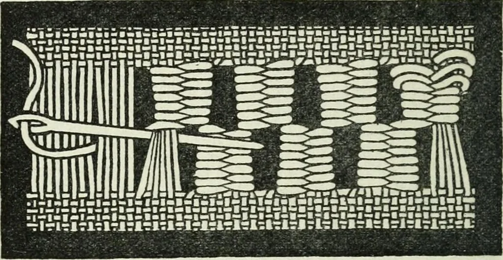 An illustration from Embroidery and tapestry weaving : a practical text-book of design and workmanship, 1912, leaf 221