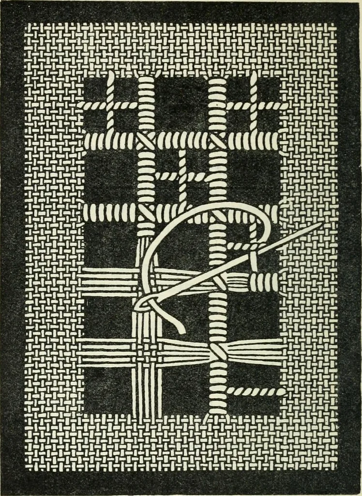 An illustration from Embroidery and tapestry weaving : a practical text-book of design and workmanship, 1912, leaf 229