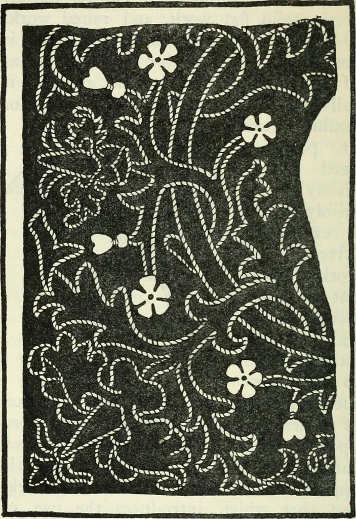 An illustration from Embroidery and tapestry weaving : a practical text-book of design and workmanship, 1912, leaf 235