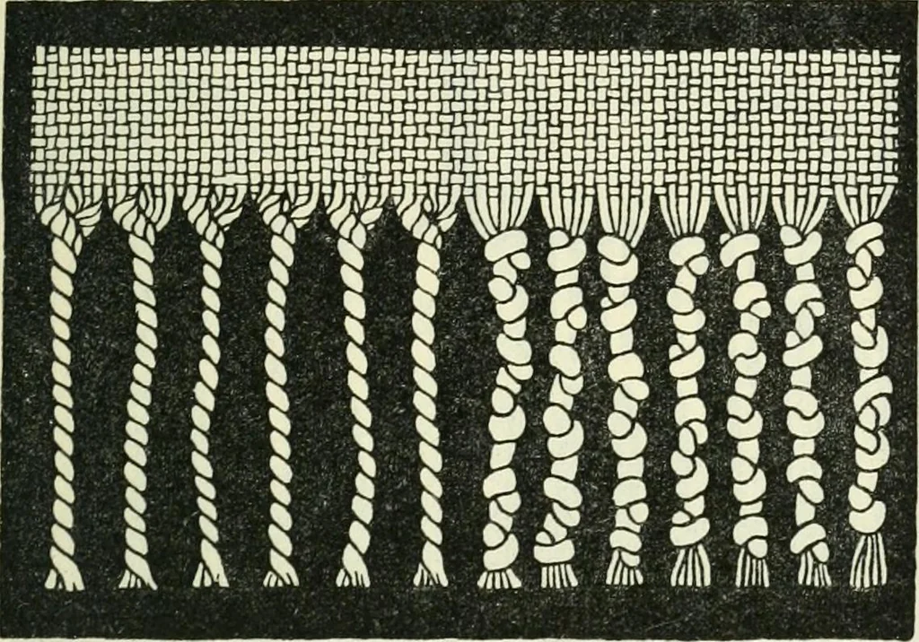 An illustration from Embroidery and tapestry weaving : a practical text-book of design and workmanship, 1912, leaf 286