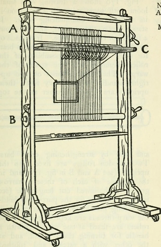 An illustration from Embroidery and tapestry weaving : a practical text-book of design and workmanship, 1912, leaf 320