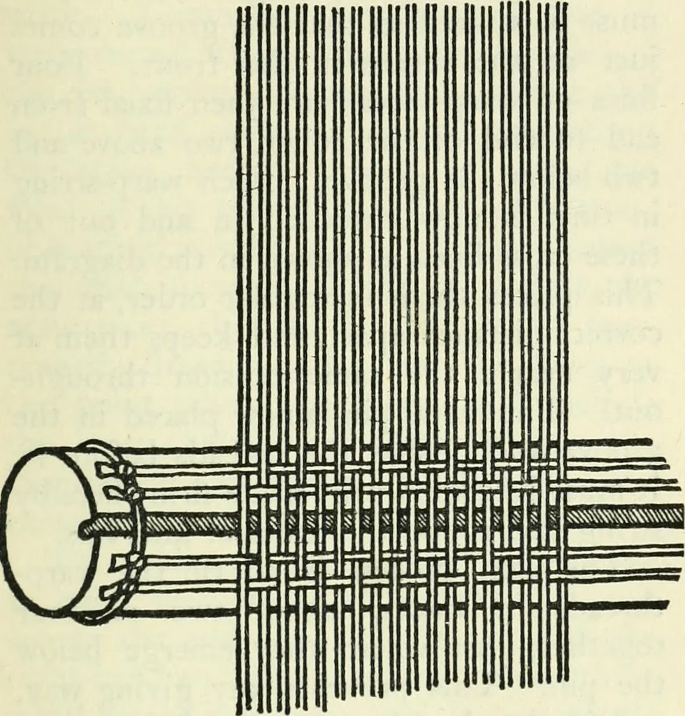 An illustration from Embroidery and tapestry weaving : a practical text-book of design and workmanship, 1912, leaf 334