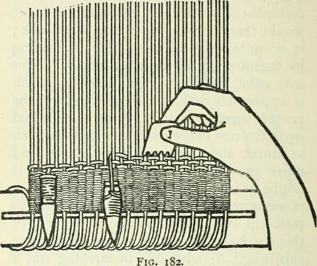 An illustration from Embroidery and tapestry weaving : a practical text-book of design and workmanship, 1912, leaf 347